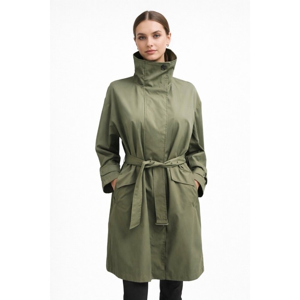 Rebecca Minkoff Women's Olive Trench Coat - Size Medium - NWT